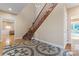 Elegant entryway with hardwood floors and staircase at 2720 Lentz Rd, China Grove, NC 28023