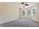 Spacious bedroom with bay window and ceiling fan at 2720 Lentz Rd, China Grove, NC 28023