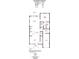 First floor plan displays a spacious layout with open kitchen, living room and primary suite at 1109 Freeman View Dr, Albemarle, NC 28001