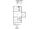 Second floor plan features 2 bedrooms, a full bath, and a Gathering room at 1109 Freeman View Dr, Albemarle, NC 28001