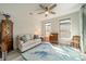 Sitting area with a comfortable couch and natural light at 2014 Newstyle Way, Tega Cay, SC 29708