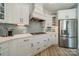 Kitchen with stainless steel appliances and subway tile backsplash at 2014 Newstyle Way, Tega Cay, SC 29708