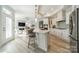 Modern kitchen with stainless steel appliances at 2014 Newstyle Way, Tega Cay, SC 29708
