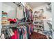 Spacious walk-in closet with ample shelving and hanging space at 2014 Newstyle Way, Tega Cay, SC 29708