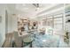 Spacious living area with kitchen and backyard views at 2014 Newstyle Way, Tega Cay, SC 29708