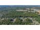 Wide aerial view of suburban neighborhood at 2014 Newstyle Way, Tega Cay, SC 29708