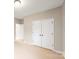 Bedroom with double doors and carpet flooring at 216 E Warfield Dr, Mooresville, NC 28115