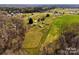 Aerial view showcasing expansive property and landscape at 2726 Bluejay Rd, Heath Springs, SC 29058