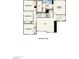 Second floor plan with bedrooms, bathrooms, and a loft area at 216 E Warfield Dr, Mooresville, NC 28115