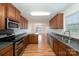 Spacious kitchen with stainless steel appliances at 1994 Quill Ct, Kannapolis, NC 28083