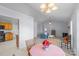 Bright dining area with a round table and four chairs at 3327 Flagler Cir, Midland, NC 28107