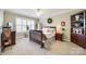 Cozy bedroom with carpeted floors and built-in shelving at 2029 Landry Ln, Rock Hill, SC 29732