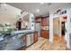 Modern kitchen with double sink, granite countertops, and stainless steel appliances at 2029 Landry Ln, Rock Hill, SC 29732