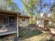 Rear exterior of house, showing a shed and yard at 8701 Karibuni Dr, Waxhaw, NC 28173