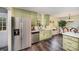 Modern kitchen featuring stainless steel appliances and an island at 1123 Golden Maple Ln, Chester, SC 29706