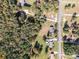 Aerial view of the neighborhood with surrounding homes and trees at 1123 Golden Maple Ln, Chester, SC 29706