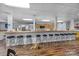 Long bar with many stools, suitable for serving customers at 1567 Fayrene Rd, Rock Hill, SC 29732