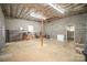 Unfinished basement with high ceilings and ample storage space at 681 Pine Bluff Cir, Kannapolis, NC 28081