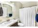 Modern bathroom with updated vanity and shower at 418 Summer Ridge Rd, Stanley, NC 28164