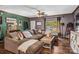 Cozy living room featuring a sectional sofa and decorative accents at 120 Forest St, Rockwell, NC 28138