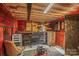 Organized workshop featuring a workbench and storage solutions at 120 Forest St, Rockwell, NC 28138