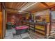 Rustic workshop with custom wooden cabinetry and ample workspace at 120 Forest St, Rockwell, NC 28138