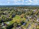 Aerial view showing a large lot with a home and surrounding neighborhood at 240 S Center St, Taylorsville, NC 28681