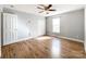 Bedroom with hardwood floors and ample closet space at 402 Beaver Dam Church Rd, Shelby, NC 28152