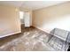 Unfinished basement with concrete floor and a door to another room at 2223 Chatham St, Newton, NC 28658