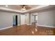 Bright main bedroom with hardwood floors and walk-in closet at 1315 Legion Rd, Fort Mill, SC 29715