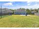 Large backyard with a basketball court, and a view of the house at 3157 Delaware Dr, Denver, NC 28037