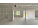 Interior under construction, showing framing and drywall at 615 Sandycrest Dr, Cherryville, NC 28021