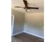 Spacious bedroom with ceiling fan and hardwood floors at 615 Sandycrest Dr, Cherryville, NC 28021