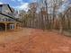 Wooded backyard with expansive view of nature at 8508 Tirzah Church Rd, Waxhaw, NC 28173