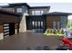 Modern home front elevation, stone and wood at 1007 Kingbird Ln, Clover, SC 29710