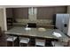 Modern kitchen with granite countertops and stainless steel appliances at 1007 Kingbird Ln, Clover, SC 29710