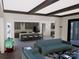 Open kitchen with island, view to living room at 1007 Kingbird Ln, Clover, SC 29710