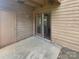 Exterior view showing the back entrance and patio area at 1831 J Julian Ln # A, Charlotte, NC 28208