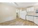 White kitchen cabinets and appliances at 1472 Fritts Ave, Fort Mill, SC 29715