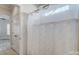 Clean bathroom with shower stall and white curtain at 5021 Henshaw Rd, Waxhaw, NC 28173