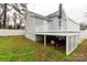 Relaxing deck overlooks the fully fenced, grassy backyard at 139 Ebenezer Ave, Rock Hill, SC 29730