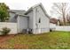 Gray sided house with a deck and fenced backyard at 139 Ebenezer Ave, Rock Hill, SC 29730