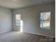 Well-lit bedroom with neutral walls and two large windows at 1040 Bull Dog Ln, Wingate, NC 28174