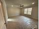 Spacious bedroom with ceiling fan and large window at 4065 Port Richmond Ave # 15, Gastonia, NC 28056