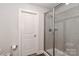 Bathroom with shower and toilet at 140 Tanner Loop, Troutman, NC 28166