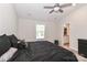 Bedroom with king-size bed and en-suite bathroom at 140 Tanner Loop, Troutman, NC 28166