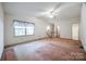 Spacious bedroom with carpeted floors and a ceiling fan at 806 Bridgewood Dr, Rock Hill, SC 29732