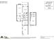 Two-story floor plan including living room, kitchen, and bedrooms at 806 Bridgewood Dr, Rock Hill, SC 29732