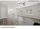 Spacious living room with hardwood floors and ceiling fans at 209 Lake George Dr, Shelby, NC 28152