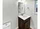 Clean bathroom with a vanity and toilet at 8117 Aqueduct Ct, Charlotte, NC 28216